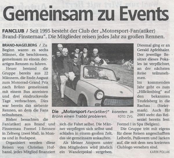 Gemeinsam zu Events